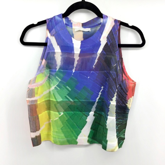Zara Tops - Zara | Tie Dye Sleeveless Crop Top